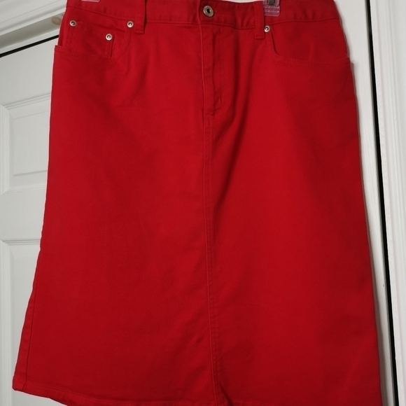 Northern reflections bold Red Skirt - Picture 7 of 11